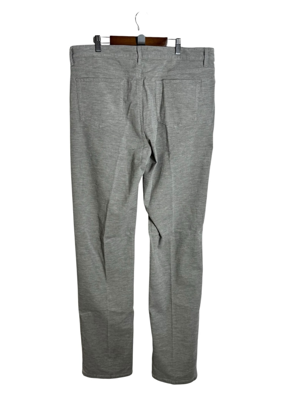 J. Jill Corduroy Straight Leg Pants Size 14 Tall Heather Gray NWT 34" Inseam - Picture 3 of 10